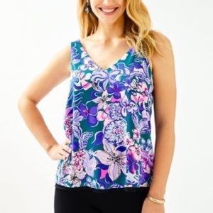 Lilly Pulitzer Reversible Florin Top - XL, NWT